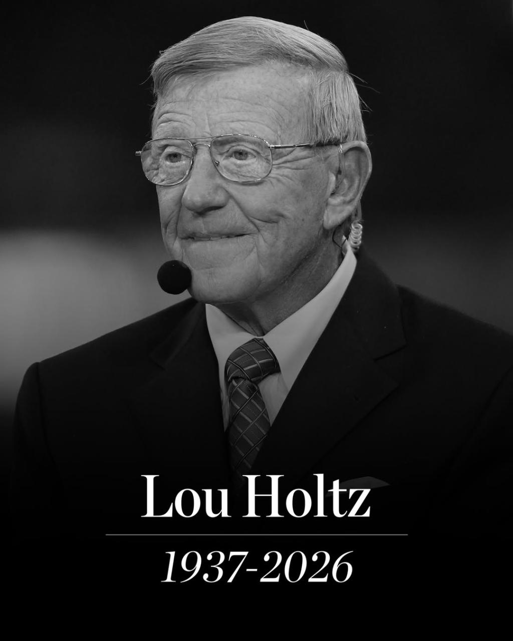 Lou Holtz Obituary, Death