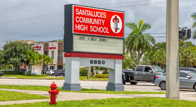 Santaluces High School Lockdown Florida