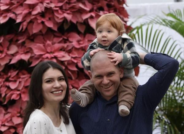 Luke Soposki, Lynnea Soposki, and Baby Logan